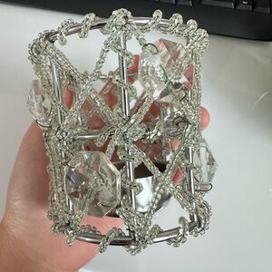 Crystal candle holder1